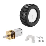 n20 6v 620 rpm motor with wheel