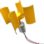 Mini Wind Generator, Vertical Wind Turbine Generator, Small Motor Wind Electricity Generator