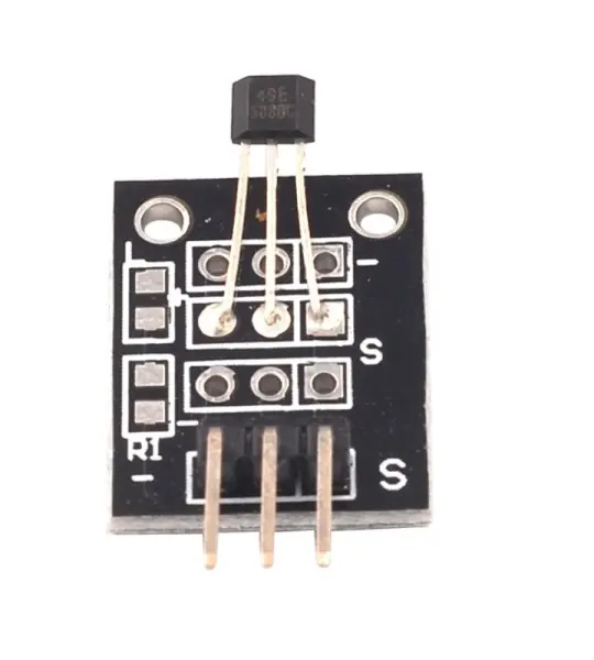 Hall magnetic sensor module