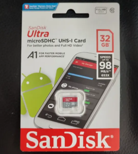 32GB MicroSD Card
