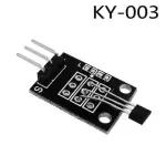 Hall magnetic sensor module