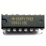 CD4511 BCD to 7 Seg Latch Decoder Driver