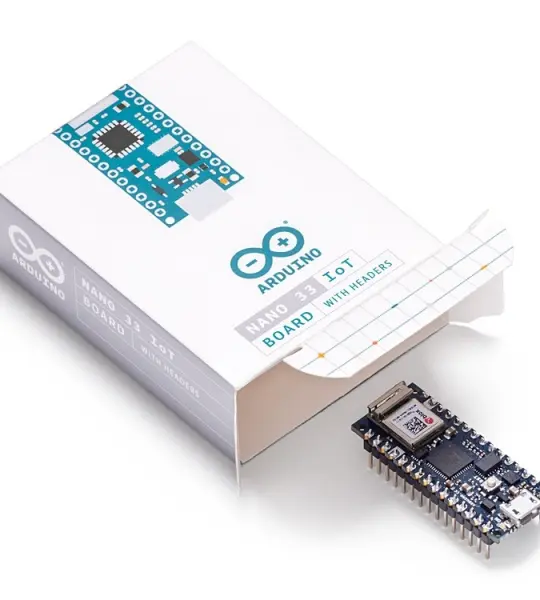 Arduino Nano 33 IoT with headers