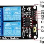 2 Channel 5V Active Low Relay Module