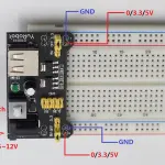 Breadboard Power Supply Module 5V/3.3V For Arduino
