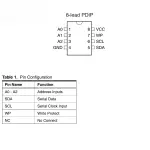 24C08 - DIP8 DIP EEPROM