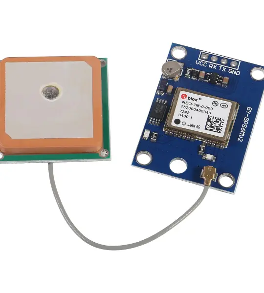 Ublox NEO7M GPS Module with EEPROM for C/AeroQuad with Antenna （with Battery）