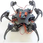 Spider Robot Six Legs With 18 Servos