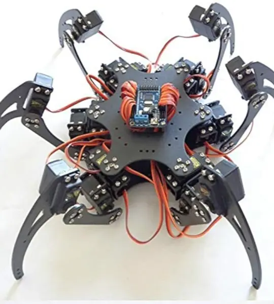 Spider Robot Six Legs With 18 Servos