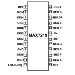 MAX7219 - DIP24 IC