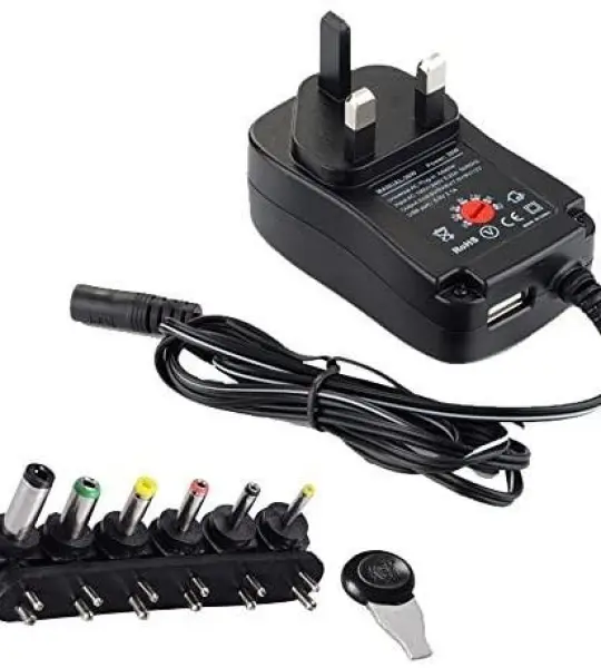 Universal Power Adapter 12V 9V 7.5V 6V 5V 4.5V 3V /30w
