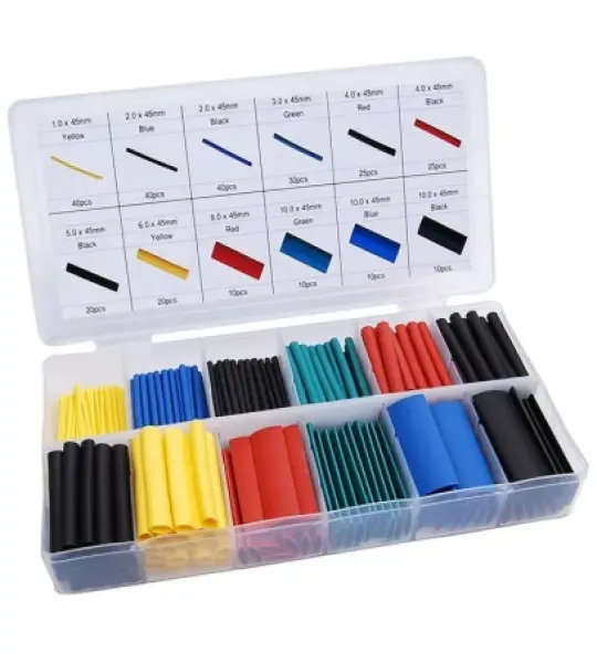 530PCS Polyolefin Insulation Heat Shrink Electrical Heat Shrink Tube