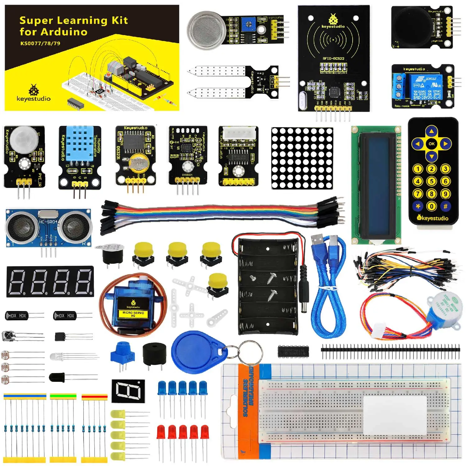 keyestudio super learning starter kit for Arduino Starter Programming ...