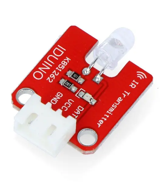 Infrared transmitter module for red pcb