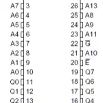 27C256 - DIP28 EEPROM