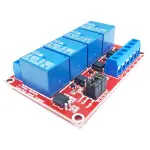 5V 4 Channel Relay Module Supportthe high and low level trigger