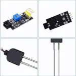 Soil Moisture Sensor and Soil Detector Module Soil Moisture Test Soil Humidity Test Corrosion Resistance Probe for Arduino