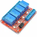 12V 4 Channel High / Low Level Trigger with Optical Isolation Relay Module