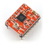 A4988 Stepper Motor Driver Carrier, Red