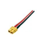 XT60 Female cable 14AWG length 10CM connector