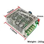 1500W DC 12-50V 30A Motor Speed Controller Electric PWM Speed Control Regulator