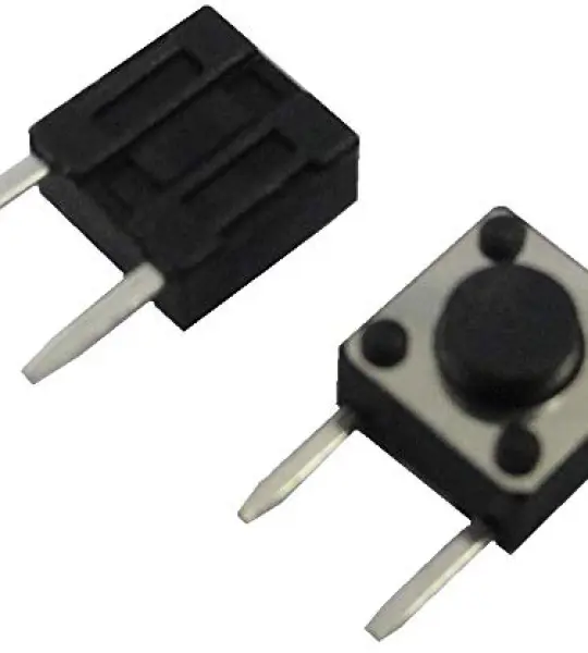 2 pin of vertical push button micro switch button switch 12 * 12 * 5