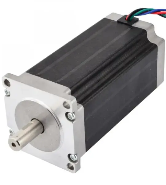 JK57HS112-3004-03 NEMA23 30.61 kg-cm Hybrid Bipolar Stepper Motor – D-Type Shaft