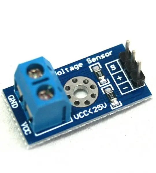 Voltage Sensor DC Raspberry Pi Amplifier Digital Current DC0-25V