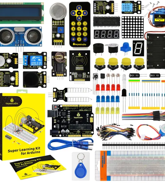 KEYESTUDIO Super Starter kit/Learning Kit for Arduino Education W/Gift Box+ 32 Projects