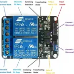 5V 2-Channel Relay Module with optocoupler