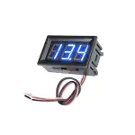 3 Digits 0.56 3 Wire Dc 0-100v Blue Led Digital Voltmeter Voltage Display Module"