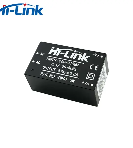 HLK-PM01 AC-DC 220V to 5V 0.6A 3W Step Down Buck isolated power supply module Hi-Link