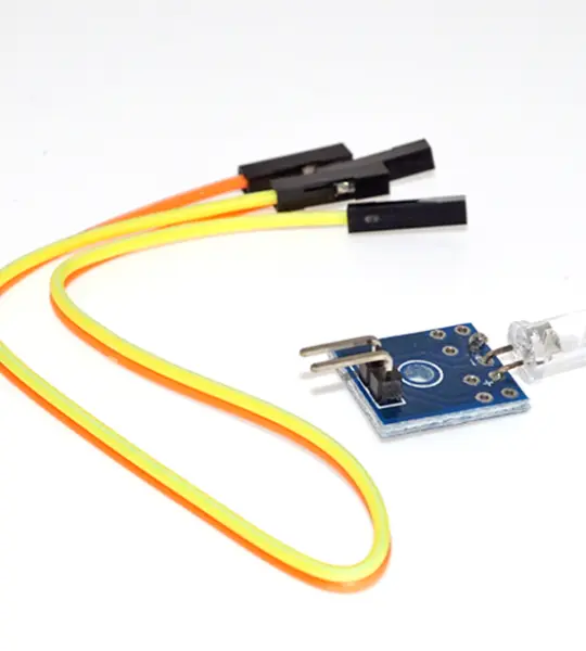 One Diode Light Brightness Detection Photosensitive Sensor with Wire