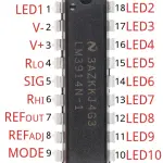 LM3914 - DIP18 IC