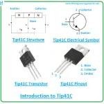 tip41c NPN transistor