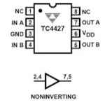 TC4427 - DIP8 IC