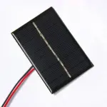 12 V 150mA Solar Battery - Solar Panel 115x90mm with wire