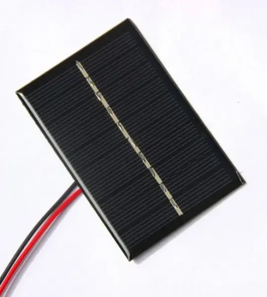 12 V 150mA Solar Battery - Solar Panel 115x90mm with wire