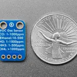 Adafruit MiCS5524 CO, Alcohol and VOC Gas Sensor Breakout
