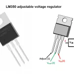 LM350T Adjustable Voltage Regulator