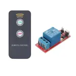 1 Channel Remote Controllor Self Lock Switch Relay Board Wireless IR Control 6V