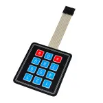 3 * 4 matrix keyboard