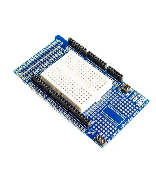 MEGA ProtoShield V3 with mini Breadboard