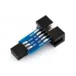 10Pin to Standard 6 Pin Adapter Board For ATMEL AVRISP USBASP STK500