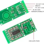 RCWL-0516 microwave radar sensor switch module human body induction module intelligent induction detector