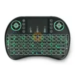 Wireless Mini Keyboard Remote Control Touchpad Mouse with RGB Backlight for Raspberry 2.4GHz