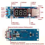 DC 4.5- 40V to 5V 2A USB Charger dc-dc step down Buck converter voltmeter module