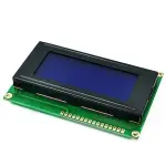 1604A 16x4 5V Character LCD Display Module SPLC780 Controller Blue Backlight