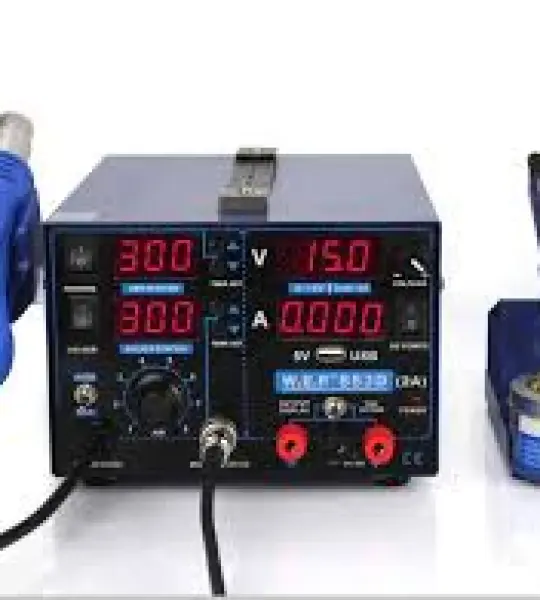 YIHUA 853D Hot Air Rework soldering Station with Power Supply 3 in 1