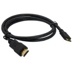 MINI HDMI TO HDMI 1.5 METER BLACK CABLE